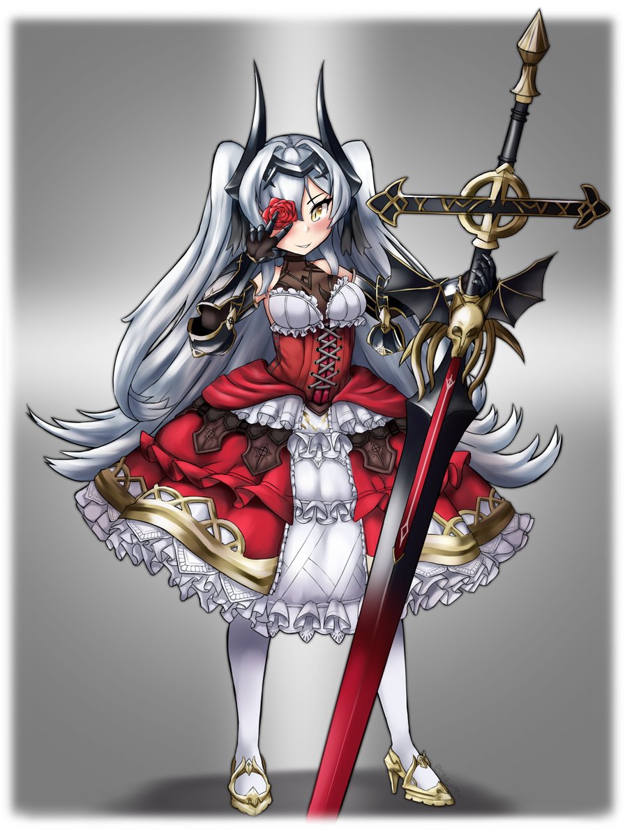 @Krekkov hm, I like to draw waifus from games I play
Also a shortstack foxgirl named Renee every Friday🦊 