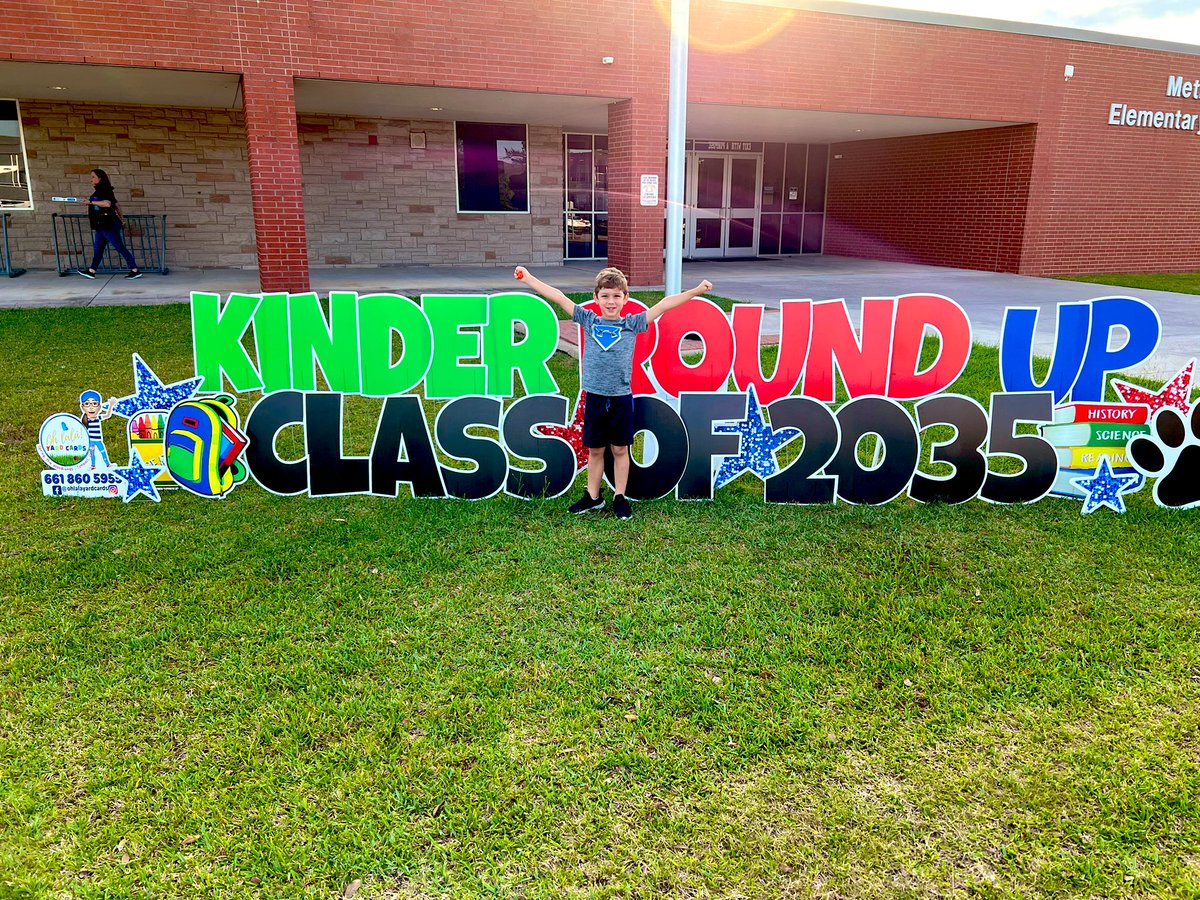 Courtney Schattle (@cschattle) on Twitter photo I blinked and my little man is ready to be a <a href="/MetzlerKISD/">Metzler Elementary</a> Kinder Husky! He is so excited! Kinder here we come! I blinked and my little man is ready to be a <a href="/MetzlerKISD/">Metzler Elementary</a> Kinder Husky! He is so excited! Kinder here we come!