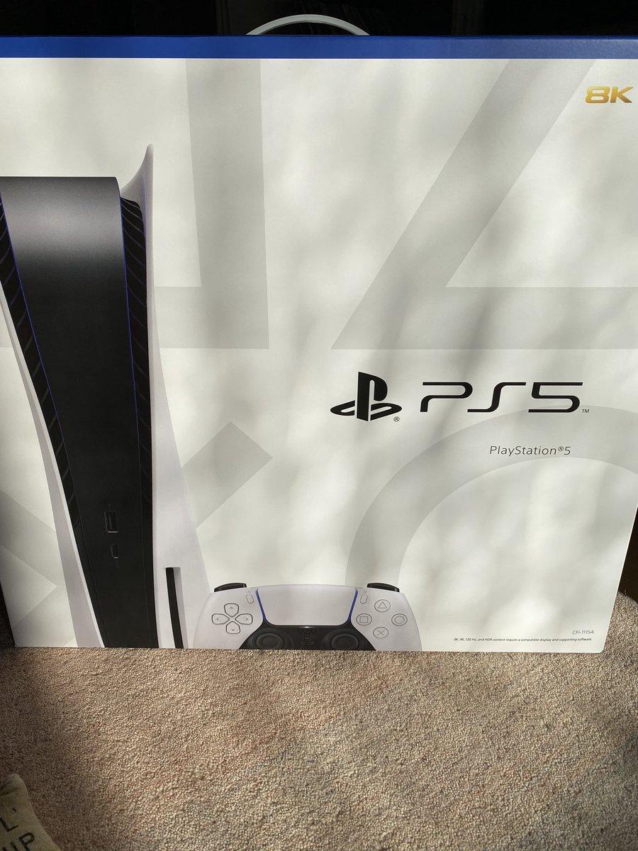 LevelwithEmily's tweet photo. This happened today. #finally #firstworldproblemsolved #ps5 https://t.co/Zm4RF8ZStk