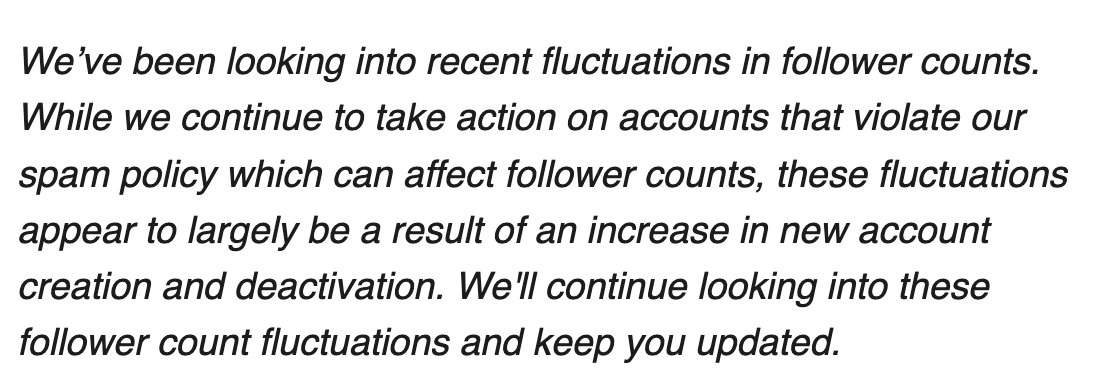 casper_rv's tweet photo. Top story: @oneunderscore__: 'SCOOP:

Some Twitter users noticed massive follower drop-offs yesterday.

Twitter just confirmed to @NBCNews that this activity was organic, not automated.

In short: The same day Elon Musk… https://t.co/uN44cmejPw, see more https://t.co/jH1mvCG35C