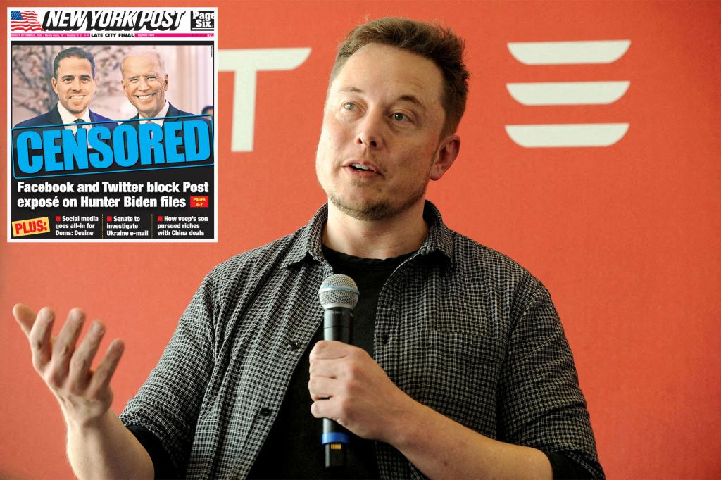 Elon Musk says suspending NY Post from Twitter was 'incredibly inappropriate' trib.al/OMmEbzu
