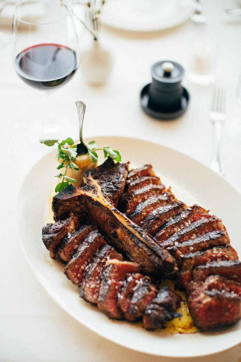 Our 45 Day Dry-Aged Porterhouse feeds the family. @millerandlux