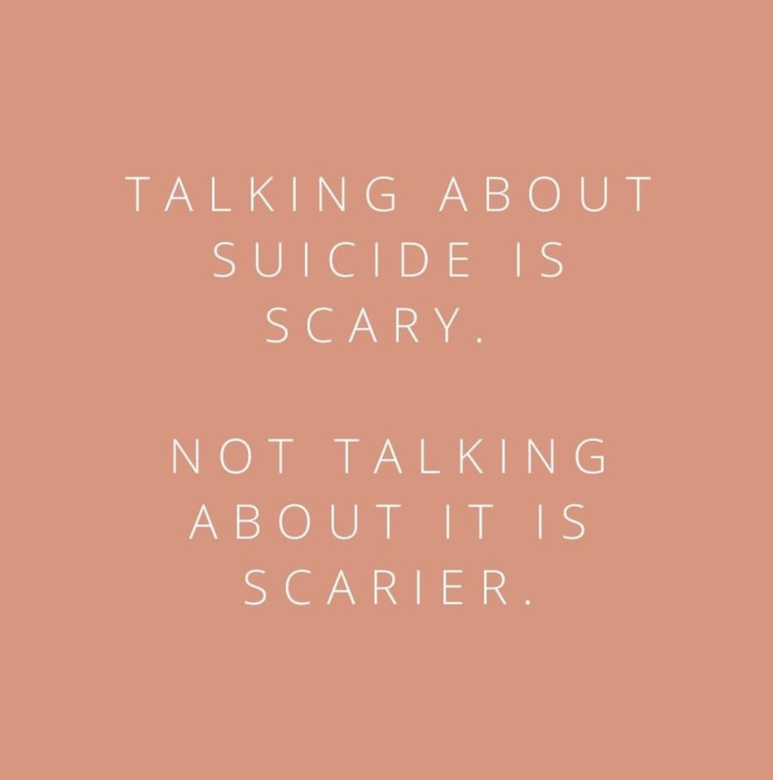 It’s happening too much! Check on your friends. Ask them about Suicide if you are the least bit concerned!