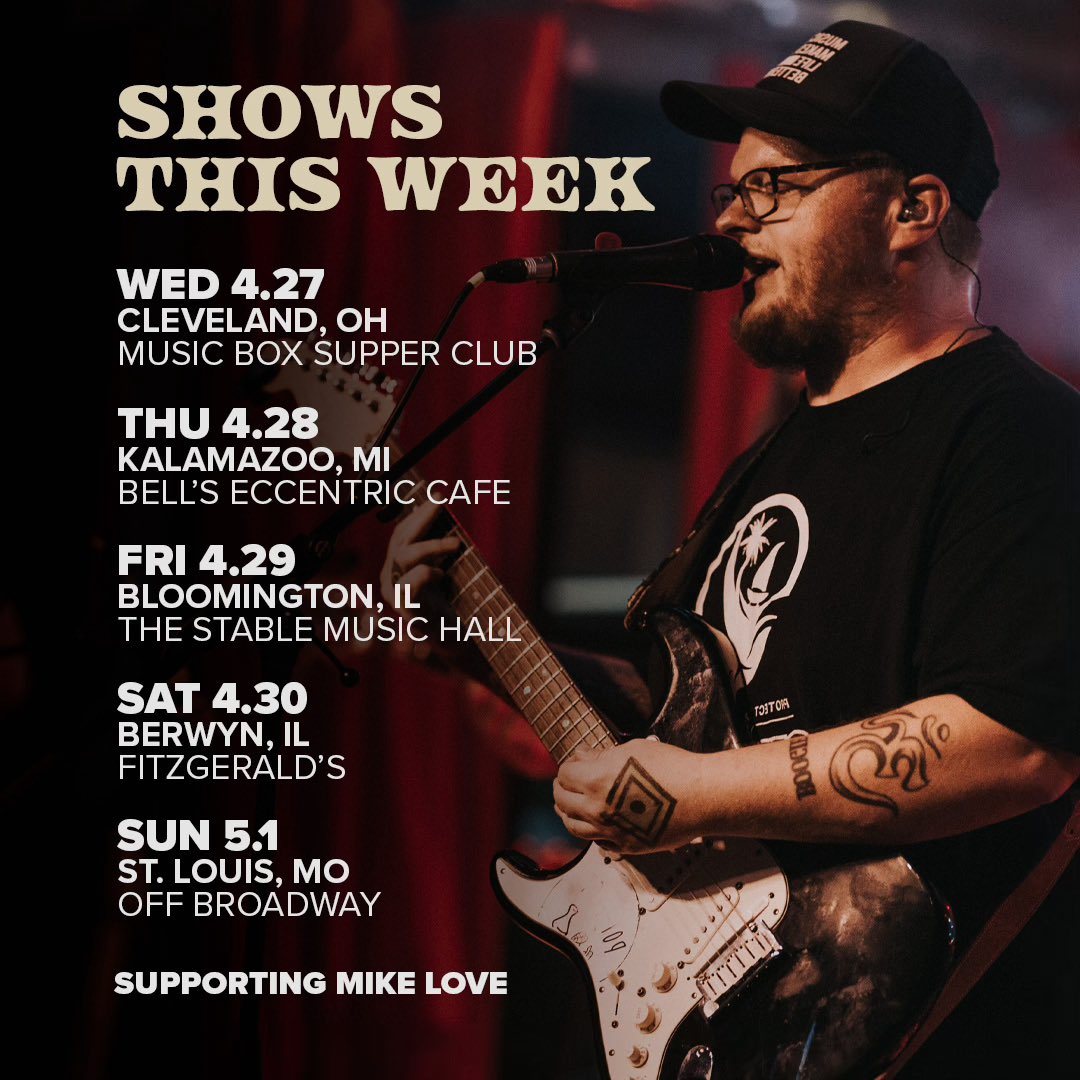 Tour continues this week with <a href="/MikeLoveHawaii/">Mike Love</a> 🙌

Grab your tickets now at CasHaley.com

📸 Collin Hauser