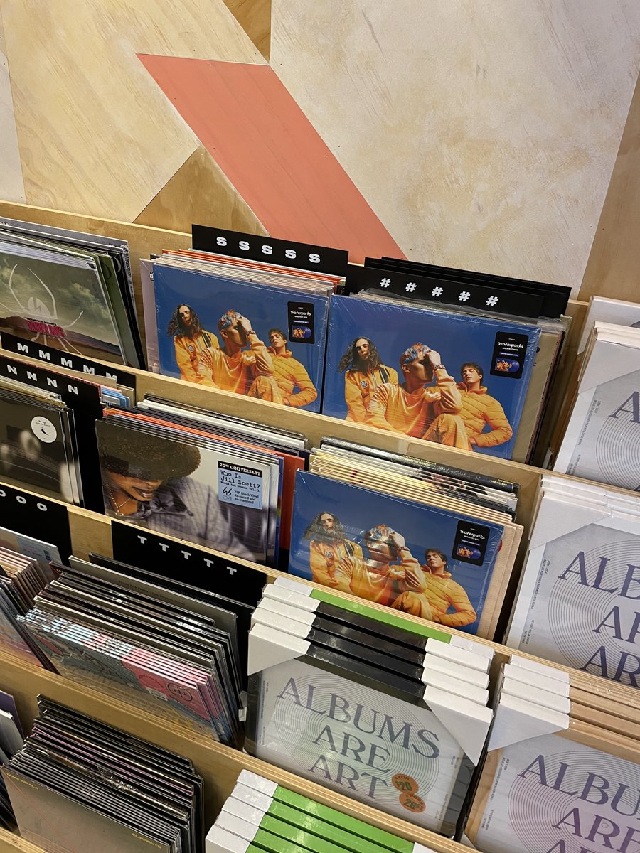 waterparks's tweet photo. MOVED ALL THE VINYL AT @URBANOUTFITTERS https://t.co/OOMWbUSlLn