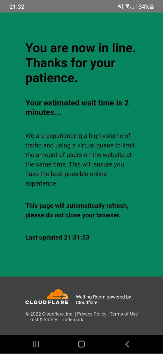 JShippaH's tweet photo. @bet365 

10+ mins in this 3min queue. https://t.co/PEYo8qF1Le