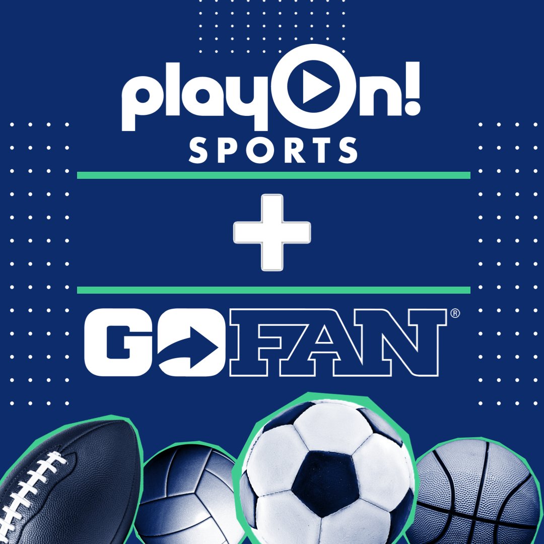 PlayOn! Sports is thrilled to announce a merger agreement with <a href="/GoFanHS/">GoFan</a>. Together we will lead in the high school sports technology and media space allowing high schools to engage with their fans through in-person attendance and online streaming.✨

🔗: prn.to/3KwnMOB