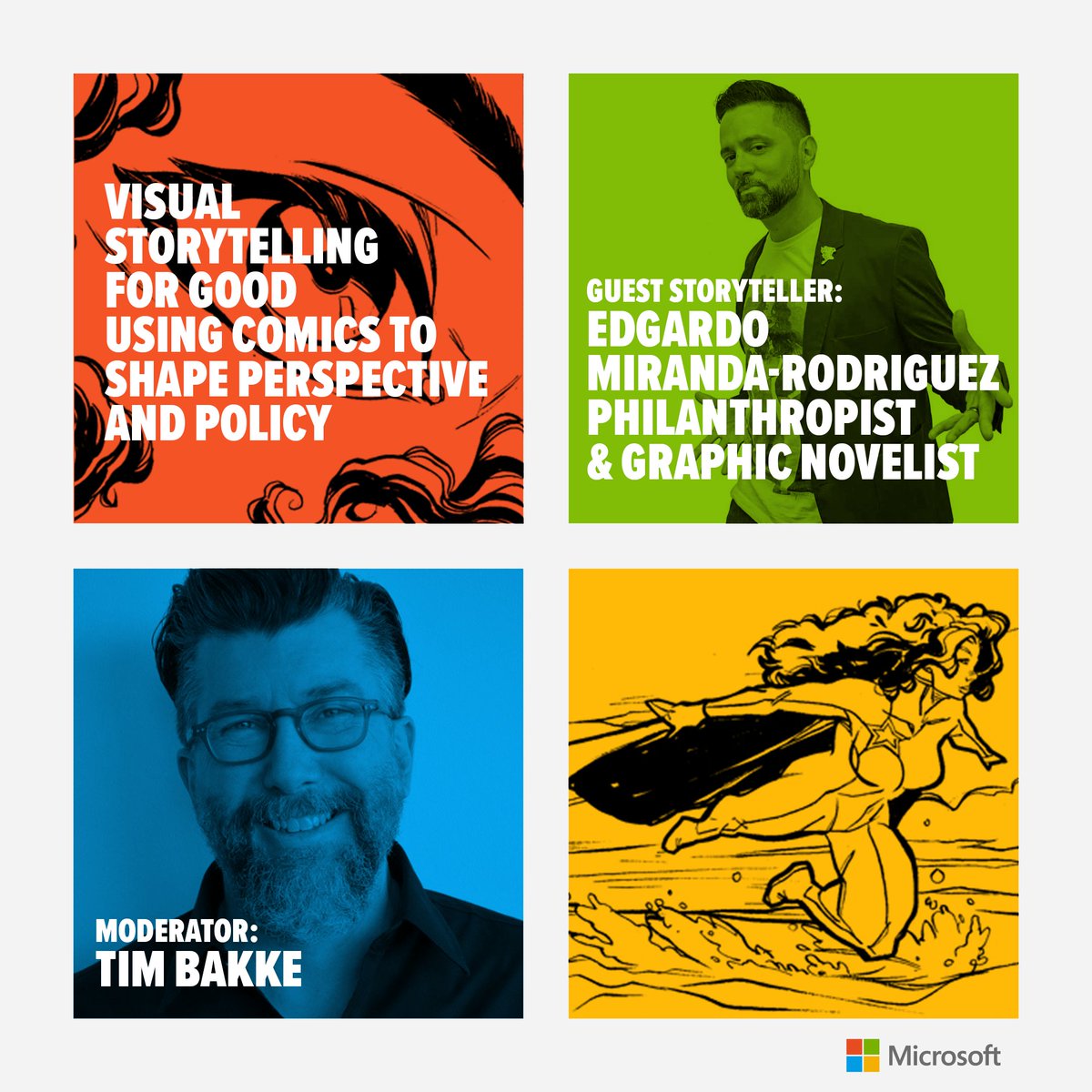MrEdgardoNYC's tweet photo. Thank you @Microsoft's @Tim_Bakke for hosting our conversation today around @LaBorinquena_GN and the impact our work does for Puerto Rico and the genre of superhero stortelling. Let's keep this converation going! https://t.co/fHJJi6IhmL