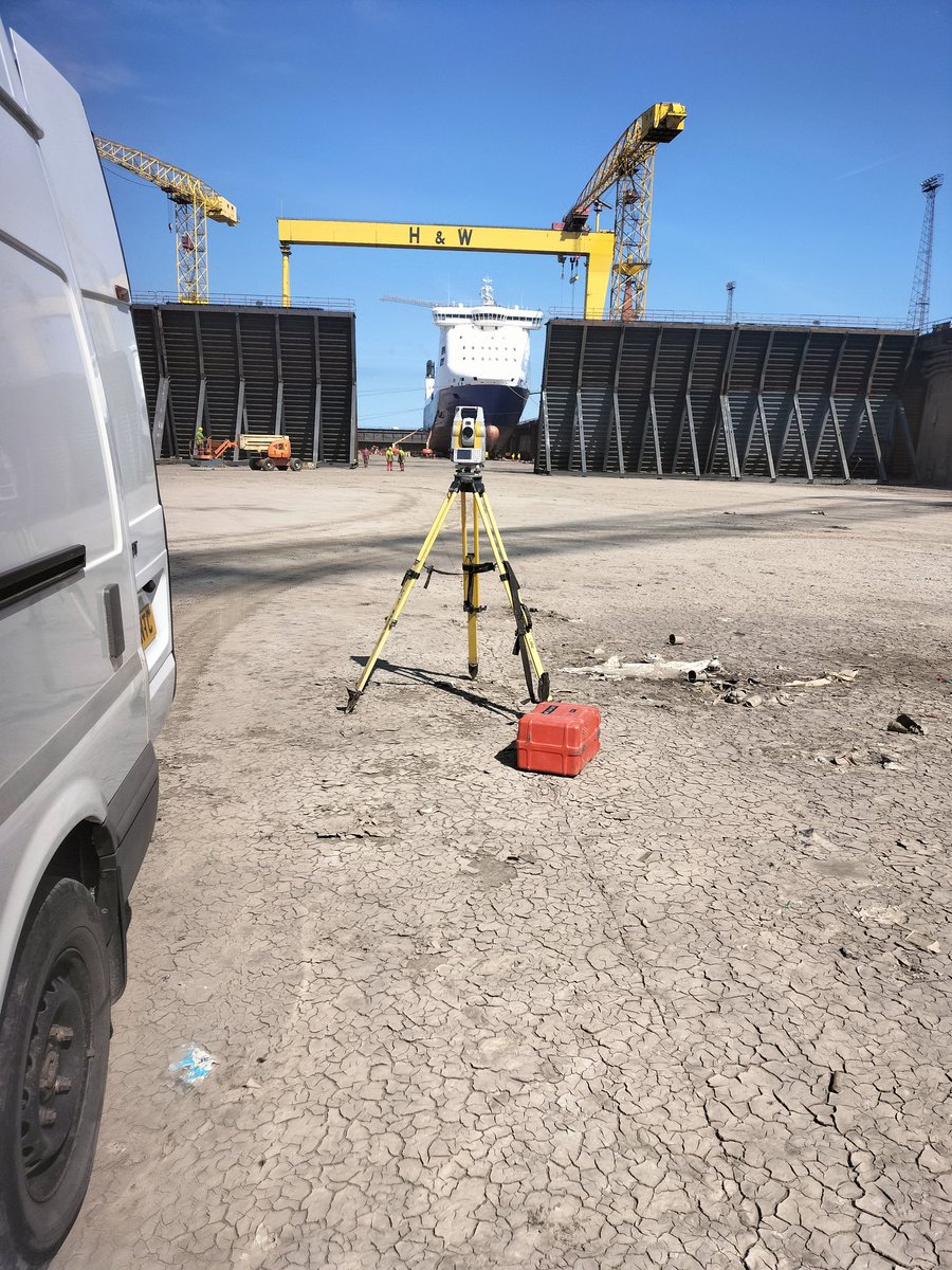 Enjoying the weather &amp; getting this site control established #CivEng #Lochmaddy