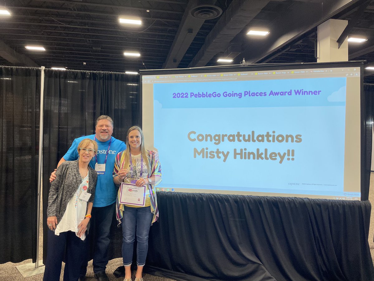 Misty Hinckley (@mhinckleylms) on Twitter photo Thank you <a href="/CapstonePub/">Capstone 📚</a>! I am super excited to use PebbleGo create extension with my #ABSProud students next year! 🎉 #UnLockingPotential #LoveMyLISD #SomosLosLions Thank you <a href="/CapstonePub/">Capstone 📚</a>! I am super excited to use PebbleGo create extension with my #ABSProud students next year! 🎉 #UnLockingPotential #LoveMyLISD #SomosLosLions