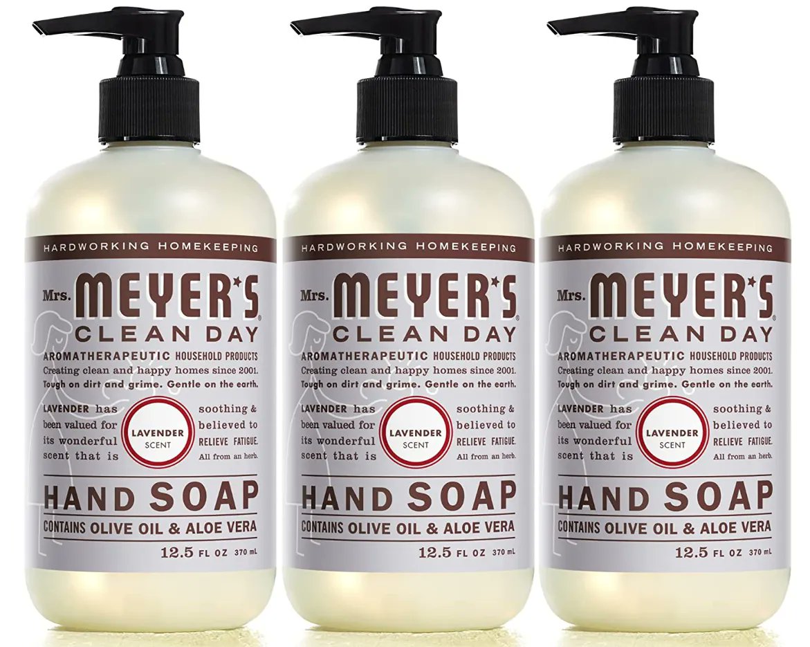 FatKidDeals's tweet photo. 3-Pack of Mrs. Meyer's Clean Day Liquid Hand Soap, as low as $8.34!

https://t.co/vvvMLvxjJX

MUST Select Sub and Save to get lowest price. Can cancel subscription after item ships! https://t.co/5RfxVoY3hN