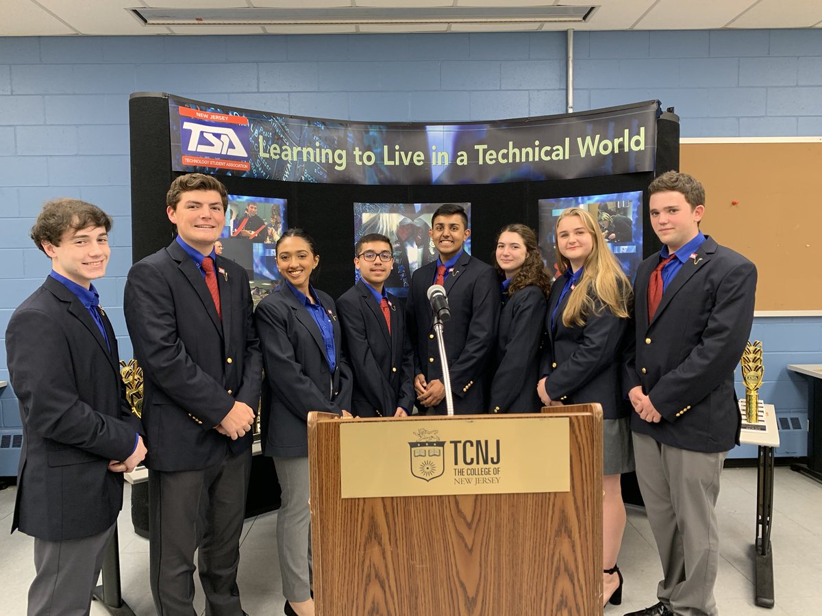 NewJerseyTSA's tweet image. The NJ TSA State Conference Awards Ceremony is beginning at 5:00! Are you attending? The Zoom link was sent to all advisors. #NJTSA