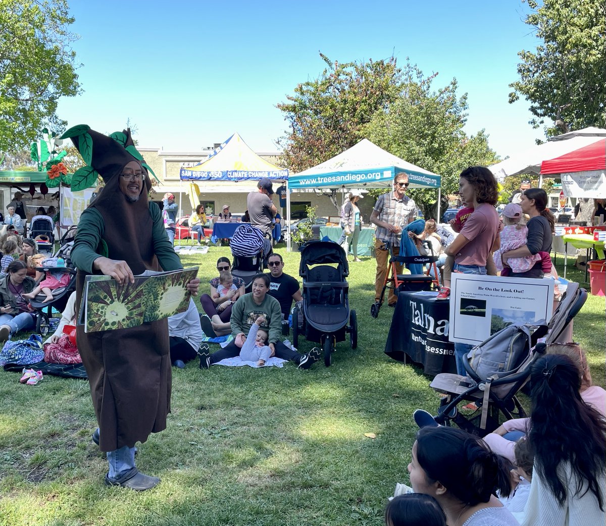 TreeSanDiego's tweet photo. Beautiful day tabling at the KenTal Earth Day celebration this past weekend !โ๏ธ We love engaging with you all at these family friendly events, and are looking forward to a week full of festivities for #ArborDay !
#earthday #earthmonth #treesd #urbanforestry #treeskental https://t.co/Ie0n58b5sj
