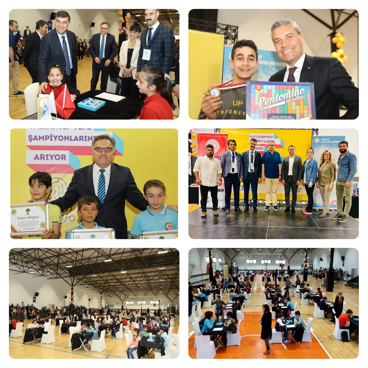 idris_turan_'s tweet photo. @tcmeb ve TAZOF iş birliğinde @SehitkamilBel destekleriyle  4. Tüm Akıl ve Zeka Oyunları İl Finali ve Ödül töreni İbrahimli Spor Merkezi'nde gerçekleştirildi. 
Diyarbakır'daki Türkiye Finallerinde öğrencilerimize başarılar dileriz. 

@gul_davut @yasintepe @M_A_Tiryakioglu https://t.co/z2sH8qejno