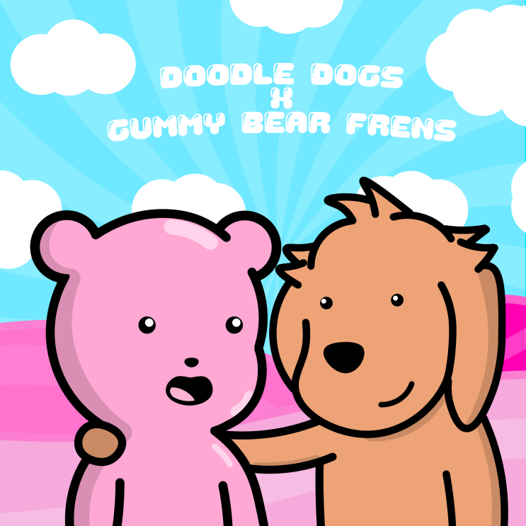 doodledogsnft's tweet photo. 🐶 x  🧸 

We’re happy to announce that we have teamed up with 
@gummybearfrens to give away 10 WL spots to the doggo community! ❤️

To enter: 
1️⃣ Follow us and @gummybearfrens
2️⃣ Like &amp; RT 
3️⃣ Tag 3 friends 

⏰ Winners picked in 24 hours. Good luck! https://t.co/xfqjuXNRPT