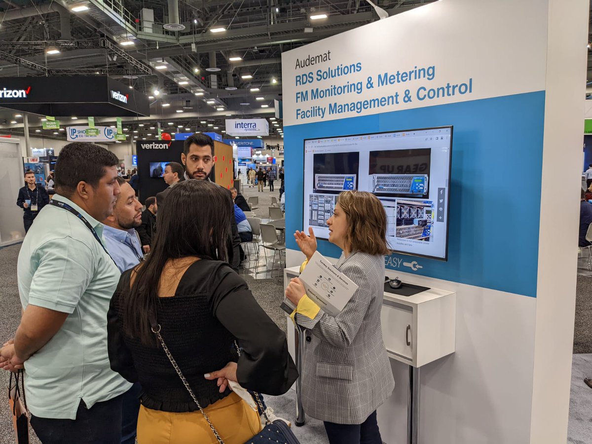 WorldCastSys's tweet photo. 🥳It’s great to be back in Vegas at the #NABShow, seeing everyone in person and presenting our #FMBroadcast products!
🔊We are beyond happy that so much of you came to see and try our products! Our experts are here to answer all of your questions.
🧡Swing by Booth W7413—West https://t.co/UzMcmTZeWf