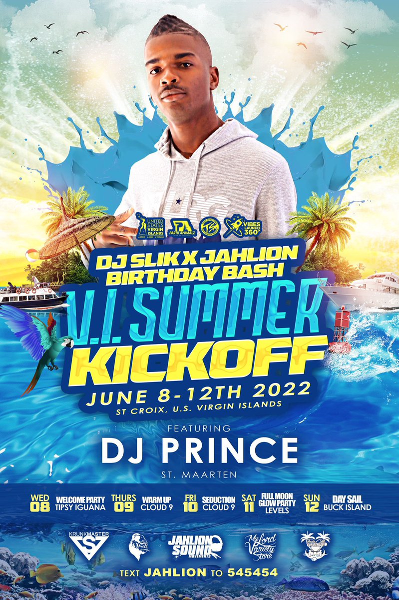 VISummerkickoff's tweet image. The Line Up is heating up!!