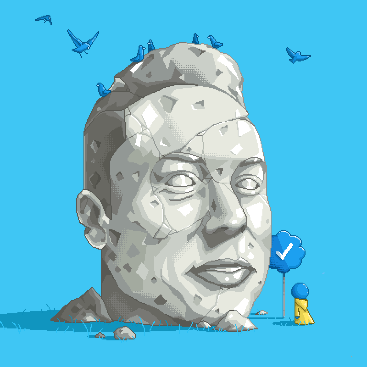 #pixelart #pixelartist #ElonMusk
🐦🐦