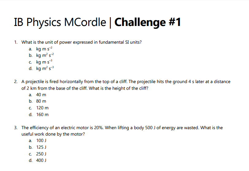 cossettej's tweet photo. New game to practice multiple choice questions: "MCordle" 😀

Groups get an 8 question "mini test" with the goal of getting 100%. After each round, feedback is given based on question groupings. The box is colored green if all questions in that box are correct.

#iteachphysics https://t.co/n8hggCnxdJ