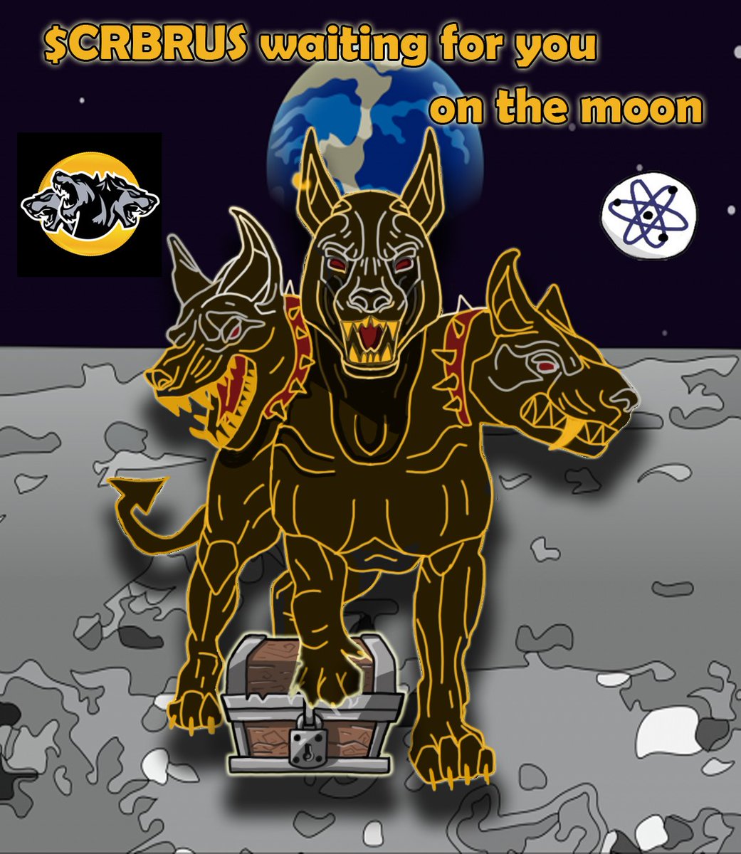 I'm waiting for this guardian of the underworld to go to the moon! 🐶🐶🐶⚛️🚀
@CerberusZone #CRBRUS
$CRBRUS $ATOM $OSMO $AKT $HUAHUA $JUNO $STARS $DVPN $SCRT #CosmosEcosystem