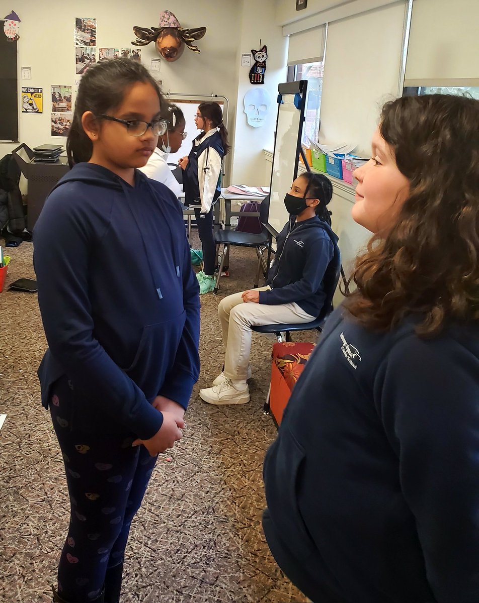 FabFauvelle's tweet photo. @emkay_boo @FoxboroughRCS Students in Mr. Fauvelle's class are practicing their speeches for their living wax museum. https://t.co/f2E2t2i4Ot