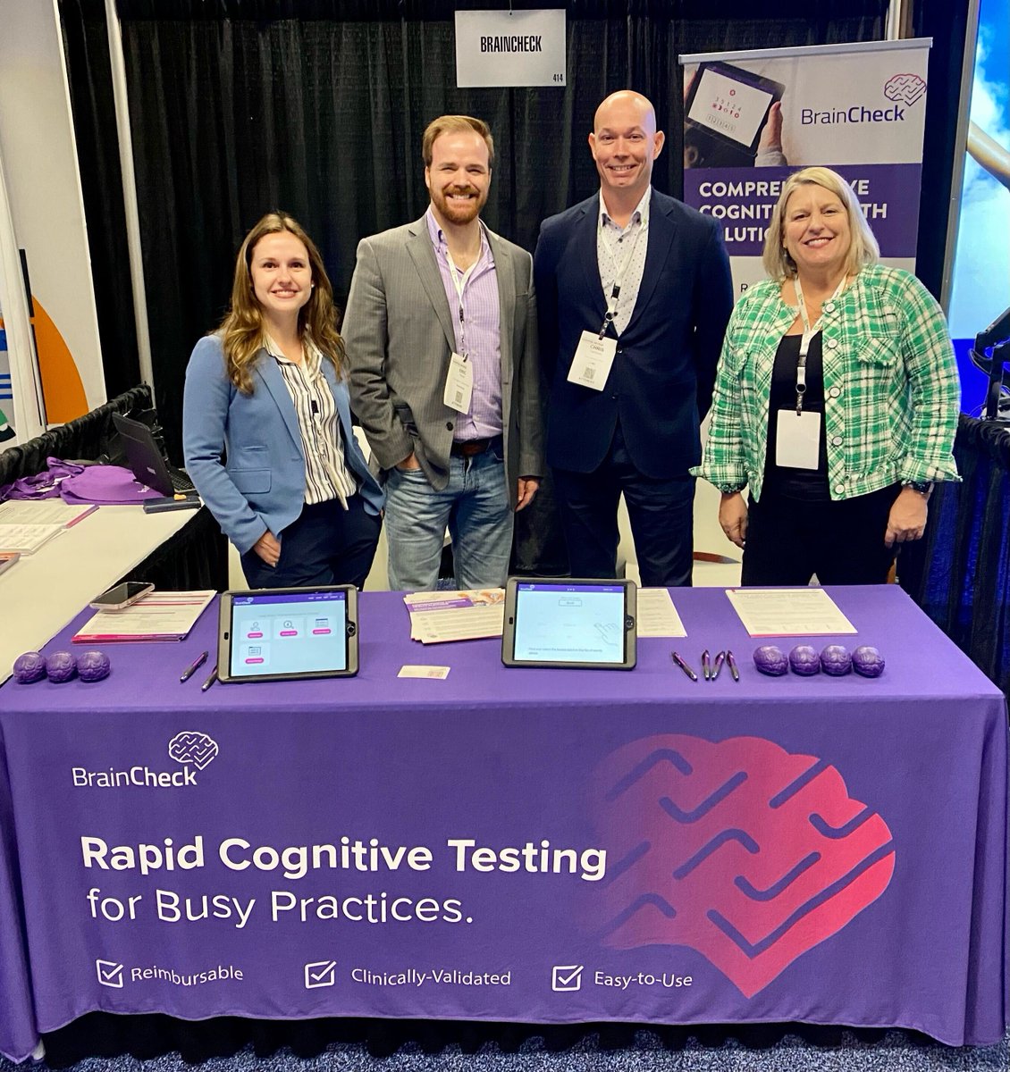 Great to spend some time with Chris Carmody, CTO of @UPMC at the #BeckersAnnualMeeting in Chicago. 

Visit Booth #414 to learn how BrainCheck enables early detection of cognitive impairment, benefitting both #patients and #healthcare systems.