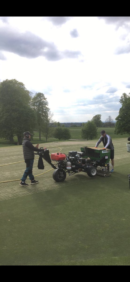 60t over the greens from <a href="/KenSiems/">Siems Turfgrass Ltd</a> dryject machines, great service <a href="/BIGGALtd/">British & International Golf Greenkeepers Assn.</a> <a href="/BiggaSurrey/">BIGGA Surrey</a>