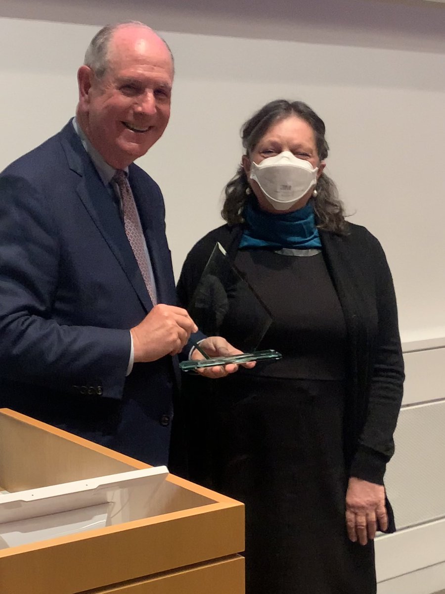 Congratulations to my chair, mentor, friend, and scientific hero Dr. Vivian Budnik for the <a href="/UMassChan/">UMass Chan Medical School</a> <a href="/UMassNeuro/">UMMS Neuroscience</a> Chancellors Award for Excellence in Mentoring. You are a guiding light.