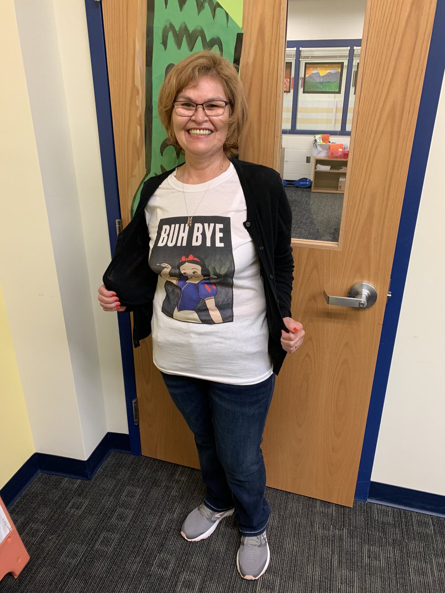 Today we officially said goodbye to our  wonderful building supervisor Blanca, who has served the #HayFam for 34 years! She will be greatly missed! #BuhBye #HaycockUnited <a href="/haycockcougar/">Haycock Elementary</a>