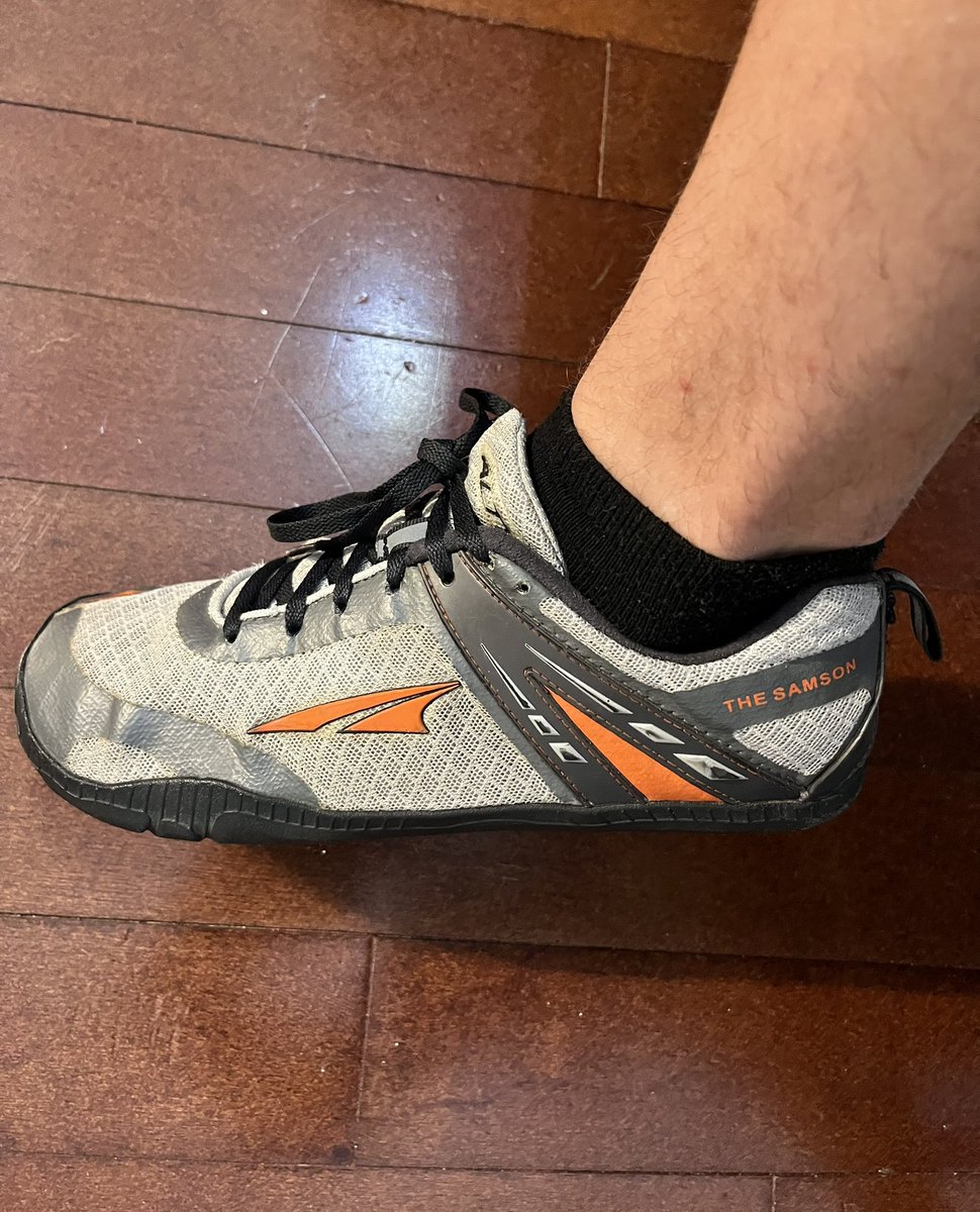 daviscraine's tweet photo. @AltraRunning recognize these?? Bought these like 12yrs ago!! Pulled em outta the closet today! I am one of your original customers (pre-ordered the “Adam” many years ago) just wanted to say you guys have come so far, and I recommend your shoe to just about everyone! #altra https://t.co/pHikBOBs9x