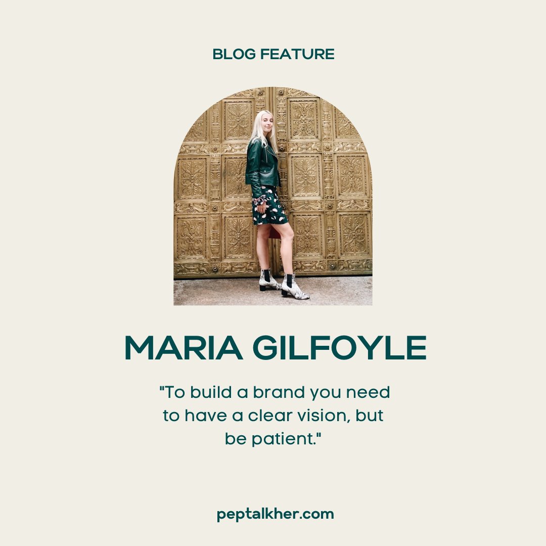 Peptalkher (@peptalkher) on Twitter photo "To build a brand you need to have a clear vision” -<a href="/MariaGilfoyle/">Maria Gilfoyle</a>
🙌🙌🙌🙌
For more advice from Maria, check out her full length interview on the PTH Blog - Link in bio
#blogs #closethegap "To build a brand you need to have a clear vision” -<a href="/MariaGilfoyle/">Maria Gilfoyle</a>
🙌🙌🙌🙌
For more advice from Maria, check out her full length interview on the PTH Blog - Link in bio
#blogs #closethegap