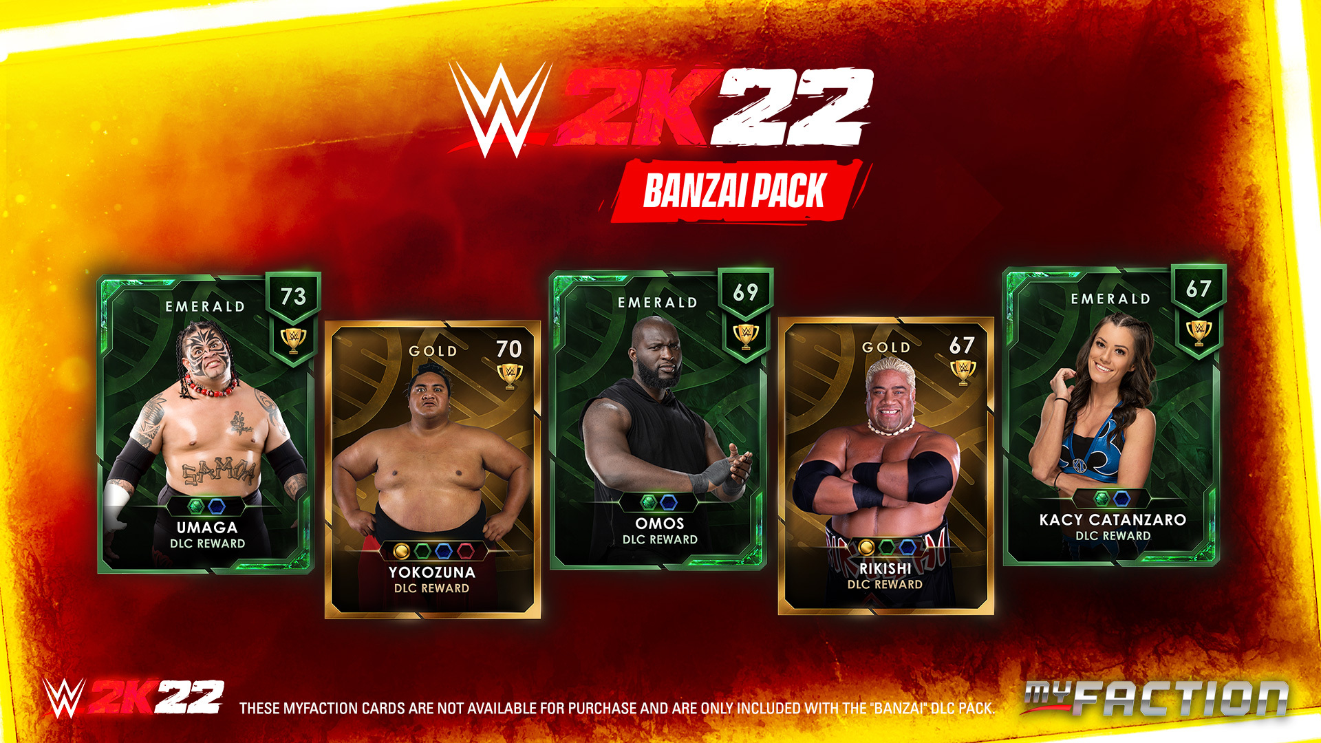 WWE 2K22 Banzai Pack