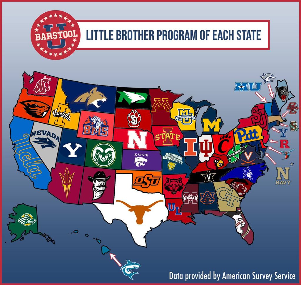 Barstool U on Twitter "Is your state correct? Let us know ⬇️ https//t