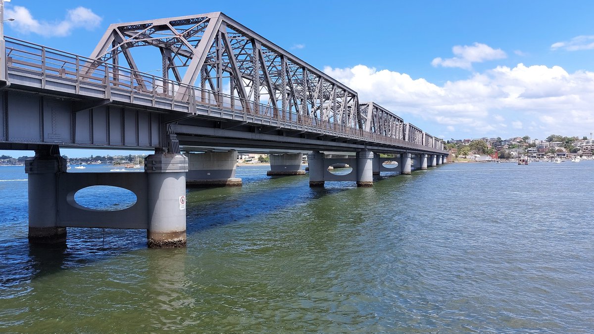 pfwaus's tweet photo. #historic 1924 Tom Ugly's Bridge spanning the Georges River between #Sylvania & #Blakehurst in southern #Sydney #NewSouthWales #NSW #Australia #travel π· #TravelOz #spanningbridges https://t.co/w9Ti0Ci0DD