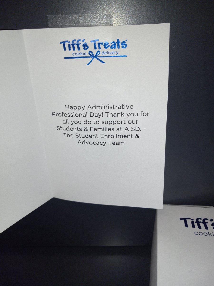 What a wonderful surprise we received today in the front office! Thank Austin ISD Office of Student Enrollment and Advocacy. We appreciate it!