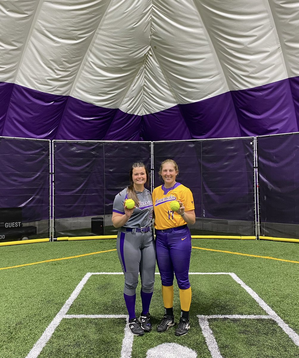 Two of best twirled a <a href="/NCAASoftball/">NCAA Softball</a> thriller today. <a href="/WinonaStateSB/">WinonaState Softball</a> Liz Pautz and <a href="/MinnStSoftball/">MSU Softball</a> MacKenzie Ward combined for 26 strikeouts, 7 hits, no walks, and 1 run in the first game of today’s doubleheader. Way to represent the <a href="/NorthernSunConf/">NSIC</a> and <a href="/NCAADII/">NCAA Division II</a>.