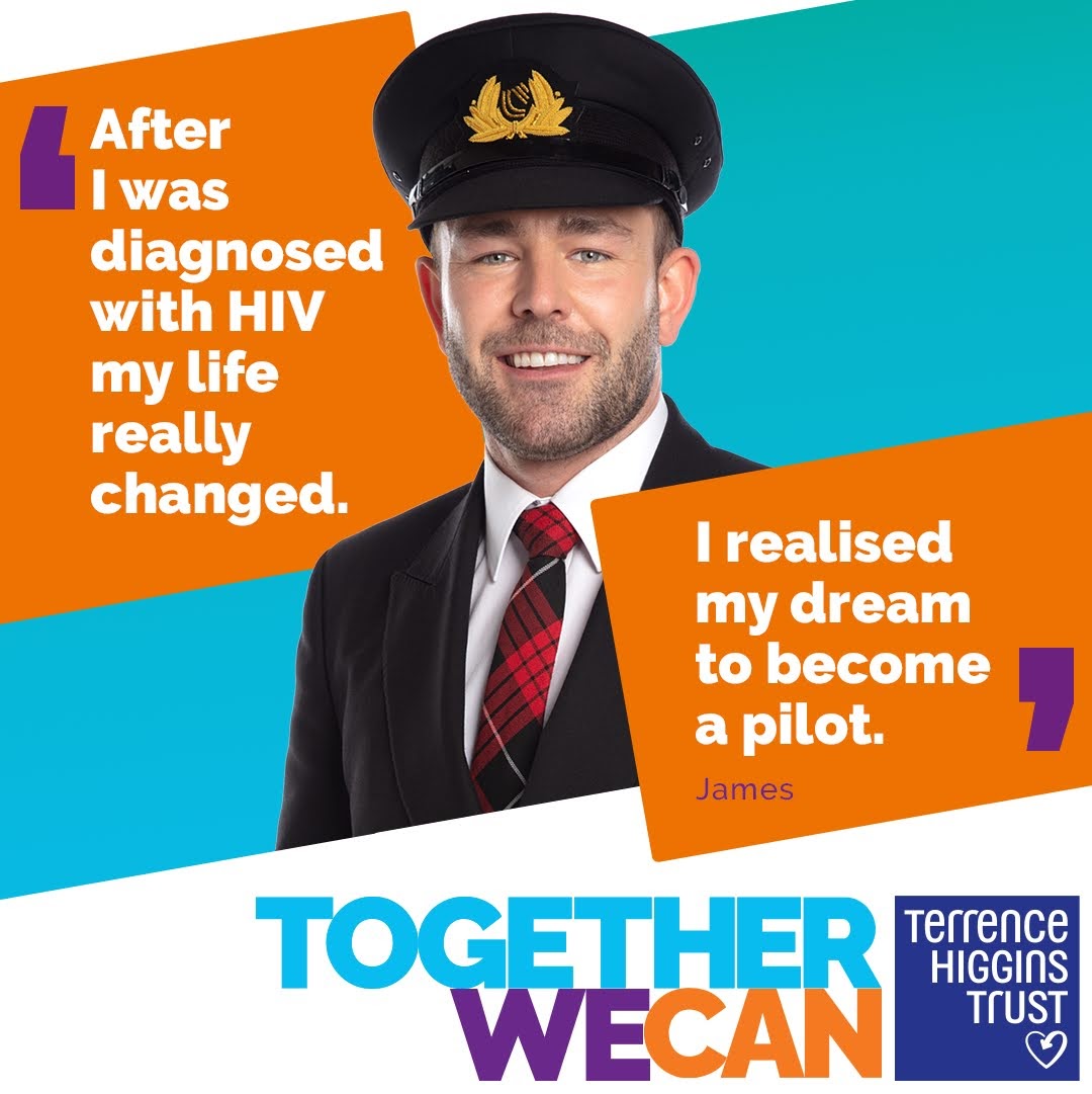On #internationalpilotsday 2022 I wanted to share my proudest moment of the last 12 months. So privileged to be a part of this <a href="/THTorguk/">Terrence Higgins Trust</a> campaign and combine 2 of my greatest passions. Never should #HIV be a barrier to you following your dreams.
