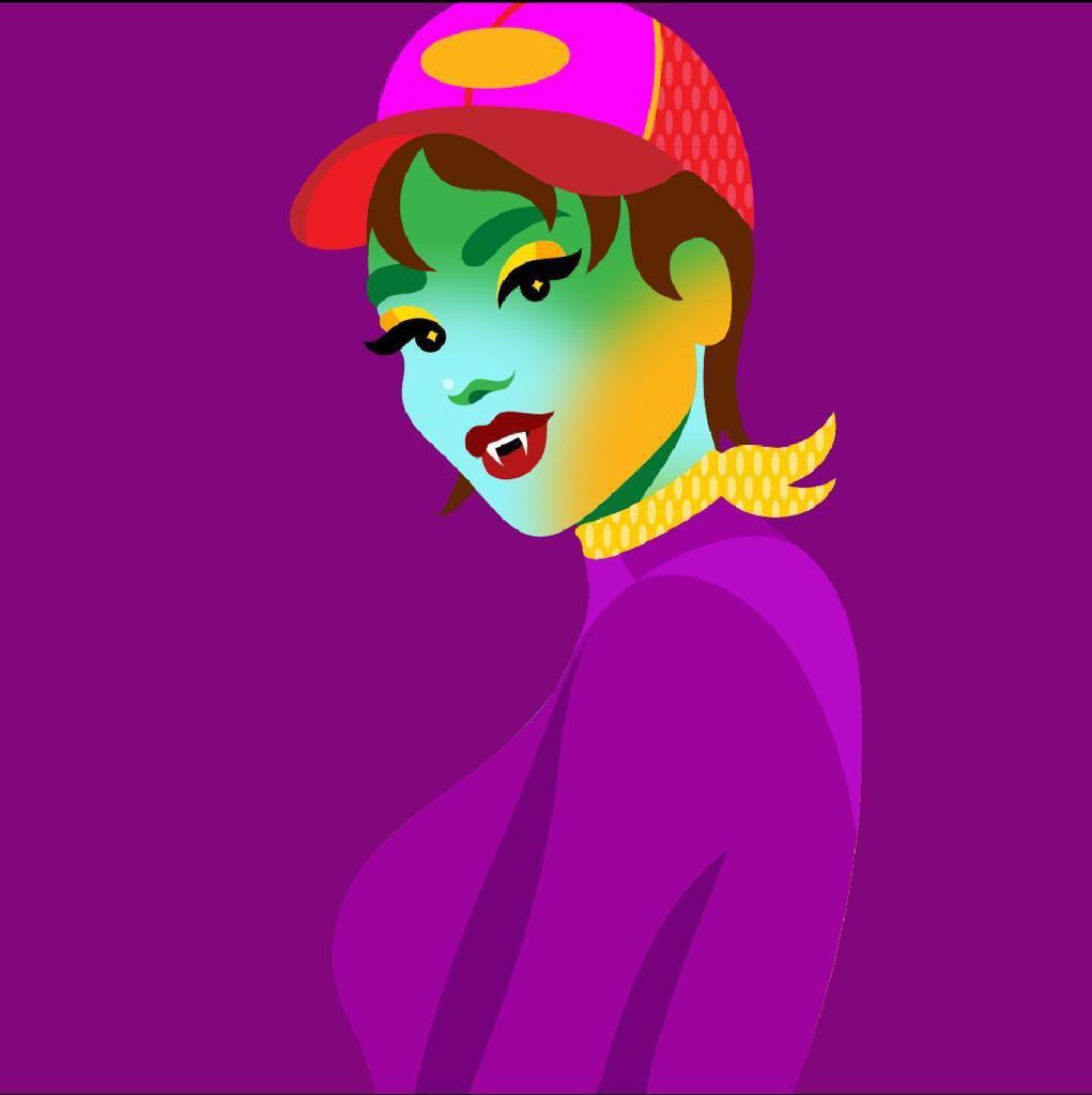 CatlingsNYC's tweet photo. When your new pfp from @MyBFF ‘You’ matches your own business brand colors you know it was meant to be! 💜 Can’t wait to get more involved with this amazing community https://t.co/6mnp7u3zPp