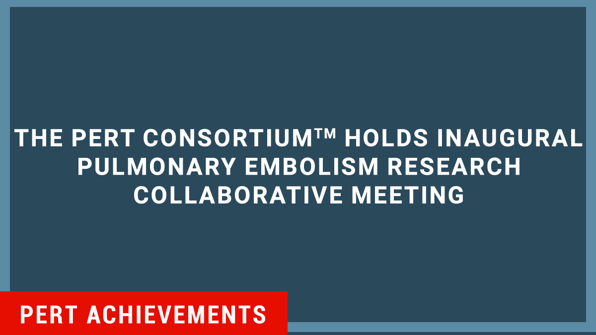 PERT Consortium (@pertconsortium) on Twitter photo This past weekend we held the inaugural PERC™, Pulmonary Embolism Research Collaborative, meeting in Washington, DC.
<a href="/EVToday/">Endovascular Today</a> highlights how PERC will address key issues in pulmonary embolism (PE) and VTE disease: bit.ly/36O24aO This past weekend we held the inaugural PERC™, Pulmonary Embolism Research Collaborative, meeting in Washington, DC.
<a href="/EVToday/">Endovascular Today</a> highlights how PERC will address key issues in pulmonary embolism (PE) and VTE disease: bit.ly/36O24aO