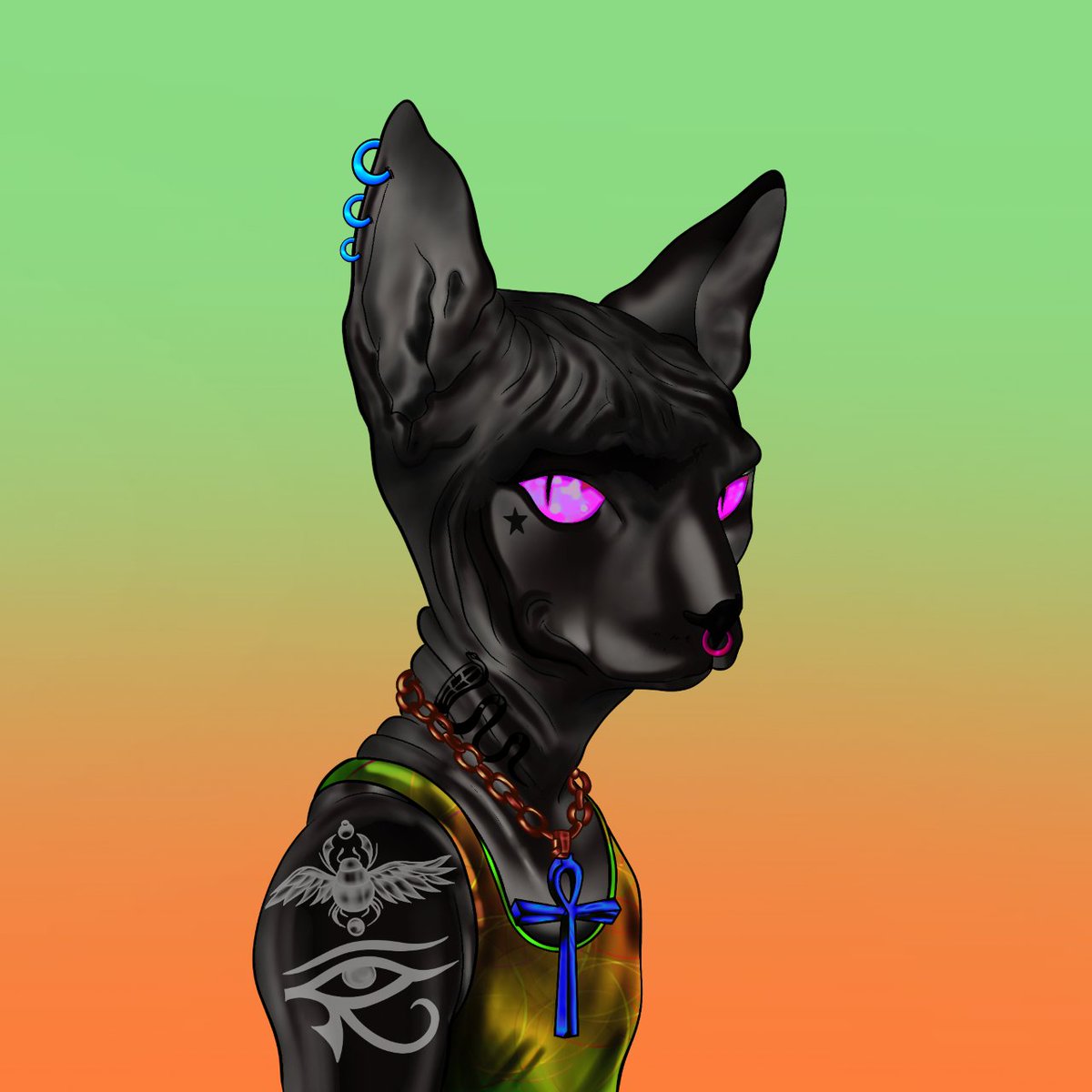 WhisperOfArt's tweet photo. #206 Guardian of the Metaverse 🐱 

GN Fam! ✨🌙♥️

@WhisperOfArt

#NFTGiveaway #NFTs #nftart #NFTCommunity #nftcollectors #Ethereum #NFTartists #NFTProject #blockchain https://t.co/6Spt3IgGk7