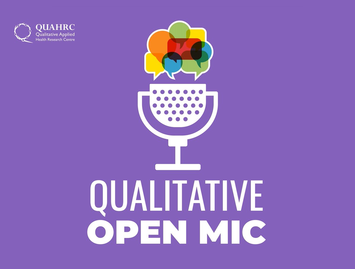❗️New episode! ❗️

In this episode of our ‘Qualitative Conundrums’ podcast series, Michelle O'Reilly discusses how to do high quality #qualitative research.

Listen below, or on Apple Podcasts or Spotify 
quahrc.co.uk/resources/qual…