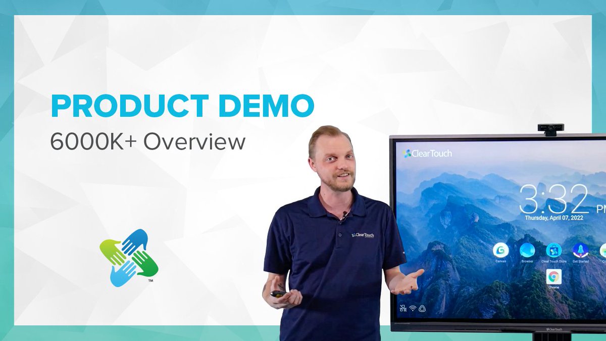 GetClearTouch's tweet image. Tristan walks us through an informative demo of the Clear Touch 6000K+ Interactive #Panel. 
-
Flexible to any situation and the fastest of its kind, this panel is the perfect solution for #educators looking to boost engagement among #students.

youtu.be/IZuuvLqZ3c0