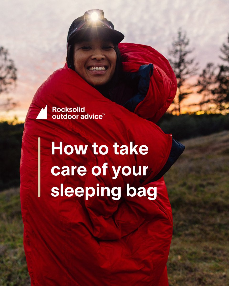 Your sleeping bag might not seem like a piece of gear that requires much maintenance, but taking good care of it will help it last longer – and keep you warmer. 

Use these tips to keep your synthetic or down bag in tip-top shape: mec.ca/en/explore/cho…