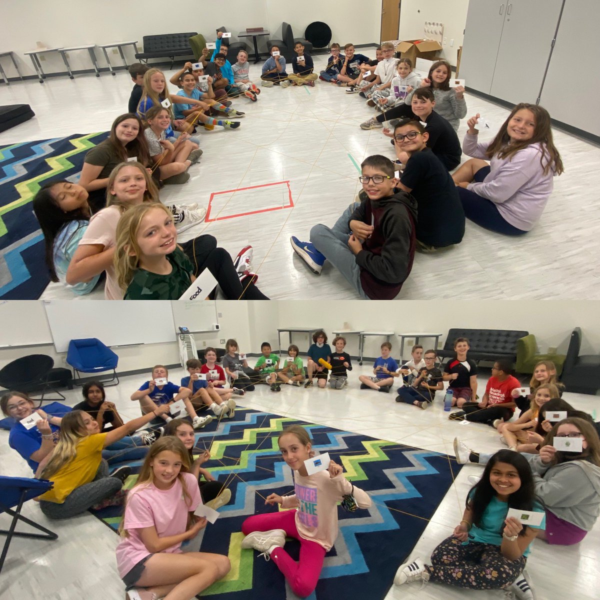 Lauren Manshack (@manshackscience) on Twitter photo If you look closely, you will see the food web we created today! 🕸 It was all fun and games until one of us became extinct… #todayatBES <a href="/BridlewoodES/">Bridlewood ES</a> <a href="/LISDScience/">LISD Science</a> If you look closely, you will see the food web we created today! 🕸 It was all fun and games until one of us became extinct… #todayatBES <a href="/BridlewoodES/">Bridlewood ES</a> <a href="/LISDScience/">LISD Science</a>