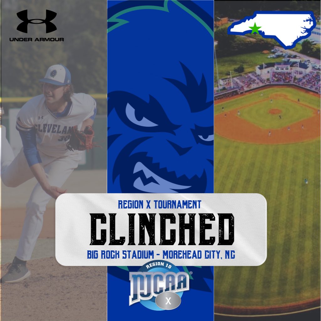 For the first time in program history, the guys have clinched a spot in the Region X tournament! 

We will see you in Morehead City!