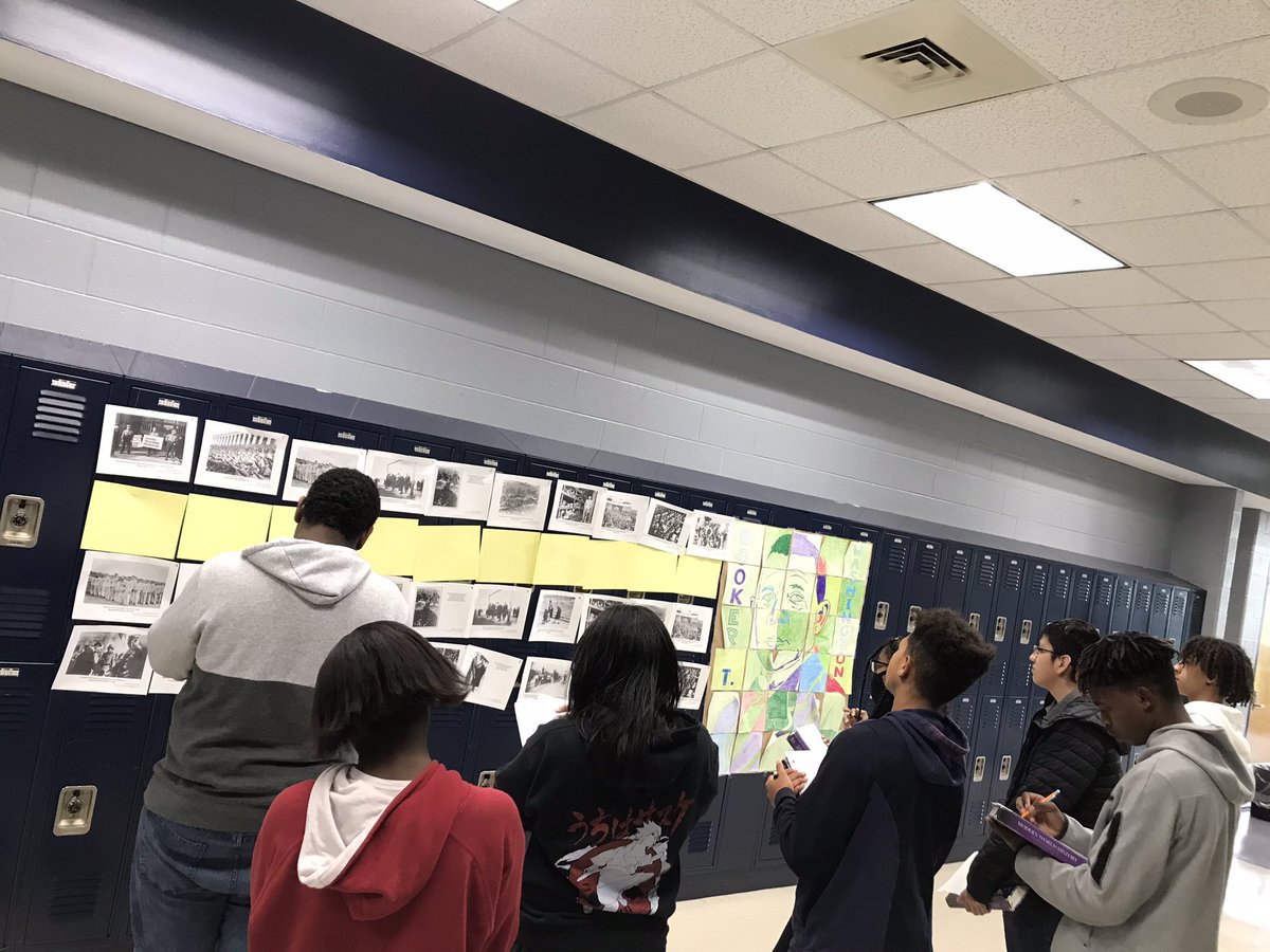CCHSPsych's tweet photo. 1. Students created visual timelines of the Holocaust
2.Groups were assigned to pick 10 pictures that were either the most political, social, and economic. 3. Groups compared the new timelines to determine the most devastating effects. Thanks @HolocaustMuseum for the resources! https://t.co/L2oHYcSJtN
