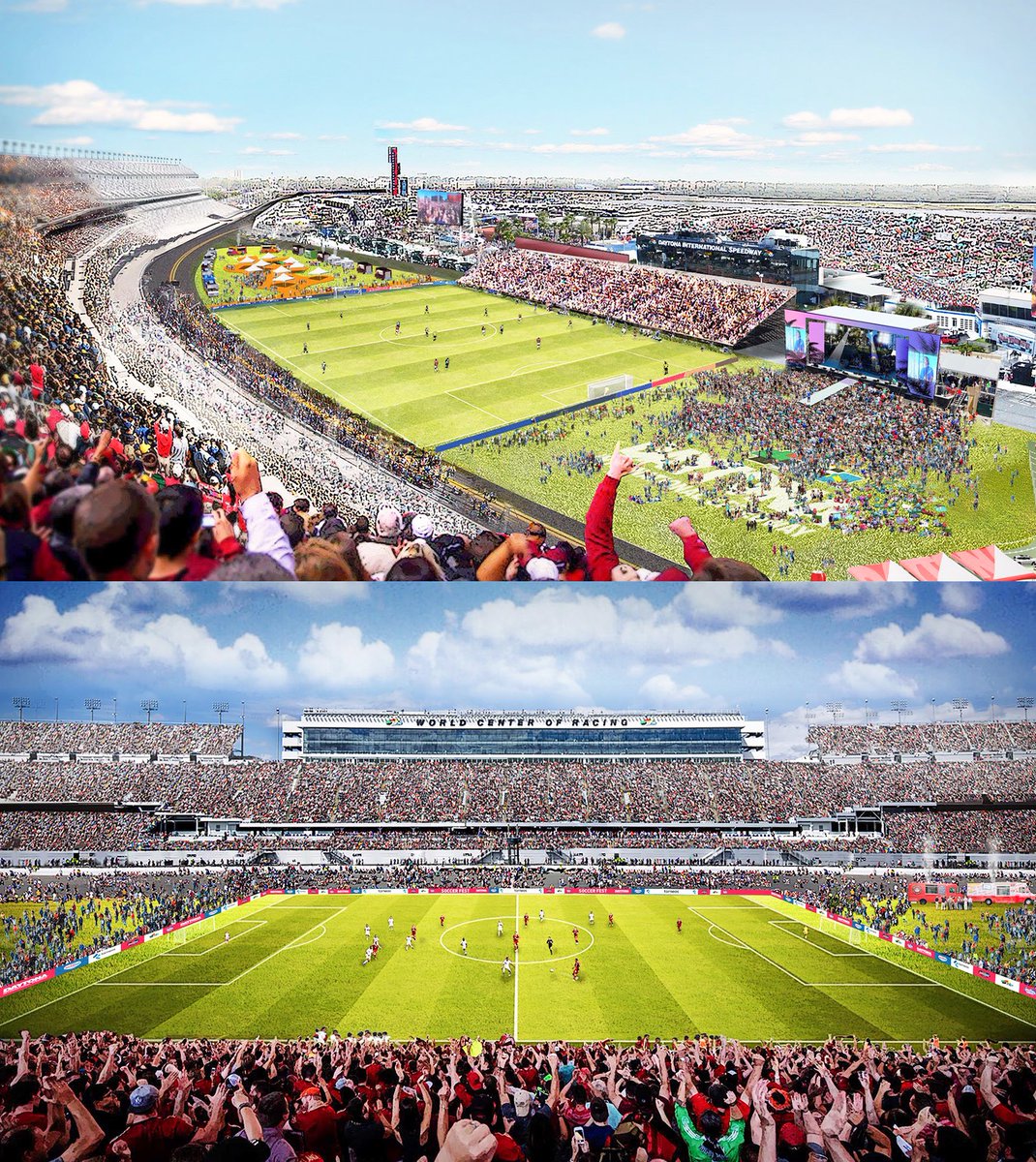 The Orlando Pride and Racing Louisville FC have announced plans to play a first-of-its-kind NWSL match at Daytona International Speedway on July 3rd 🏟