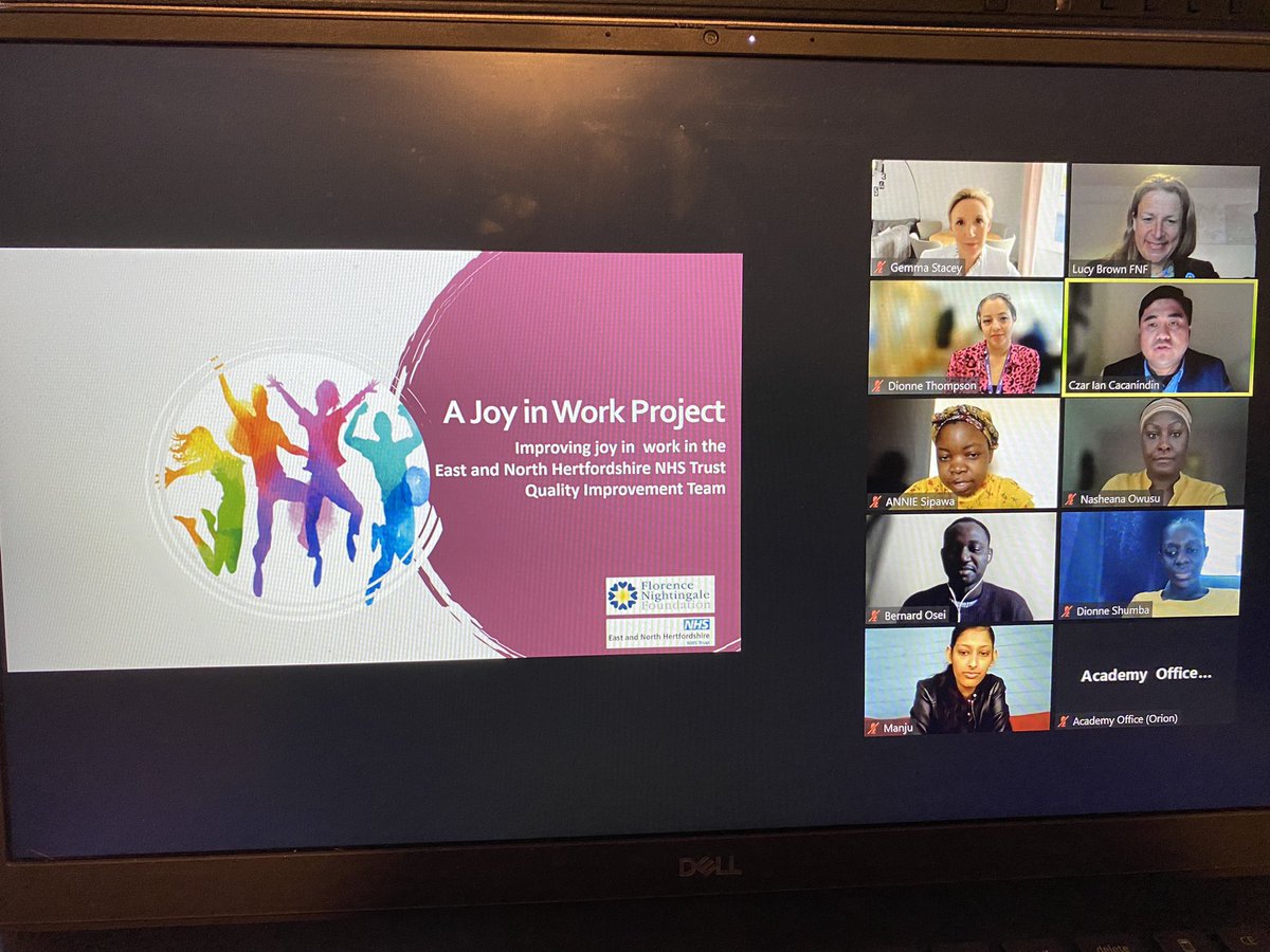 LucyBeltane's tweet photo. An inspiring and poignant celebration to mark the end of the NHS East of England @FNightingaleF BAME Leadership Programme. High impact quality improvement projects making a significant difference to patient outcomes. Humbled to watch the delegates blossom and flourish https://t.co/ScBANK9m5i