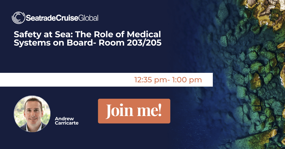 tritansoft's tweet photo. Join our CEO- @andrwcarricarte tomorrow at @SeatradeCruise  for an exciting session on the Role of Medical Systems On Board! Expect plenty of insights and useful information from the industry's leader in Health &amp; Safety software- @tritansoft #seatrade #safety #medical https://t.co/Hm5CGphXDN