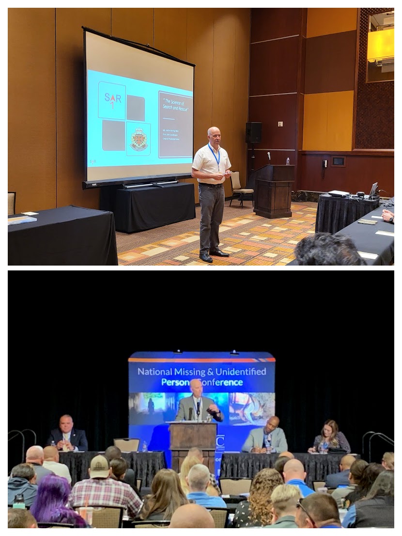 I was Honoured to present at <a href="/NCJTC/">NCJTC</a> National Missing and Unidentified Persons Conference in Las Vegas presenting on the "Science of SAR" and also a panel discussion on the impact of Covid on SAR Operations.Met great people like <a href="/1onnone/">John Witherspoon</a>
